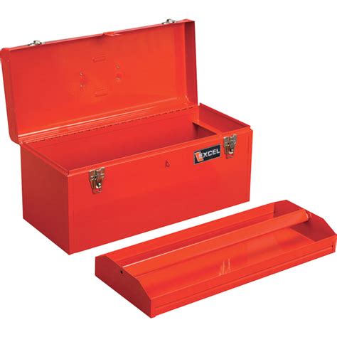 Excel Portable Toolbox With Tray Model Tb140 Red Northern Tool