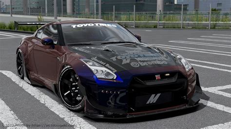 突撃アセットコルサ AssettoCorsa on Twitter 日産 GT R R35 ロケットバニー By