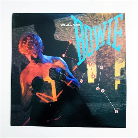 Vintage Original David Bowie Lets Dance Vinyl Record Lp Etsy