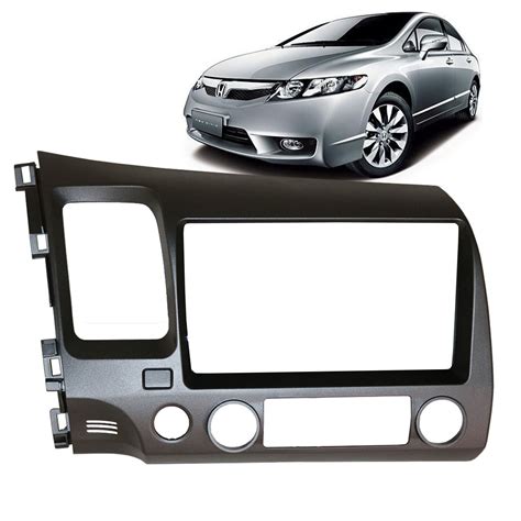 Moldura Do Painel Polegadas Multim Dia Honda New Civic