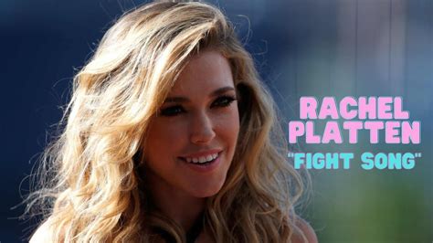 Rachel Platten Fight Song Lyrics Youtube