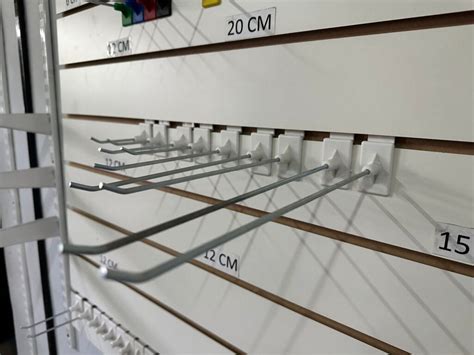 50 Blisters 20 Cm Para Panel Ranurado Rapiestantes