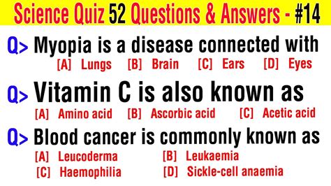 Science Biology Gk Quiz Questions And Answers Science Trivia Quiz