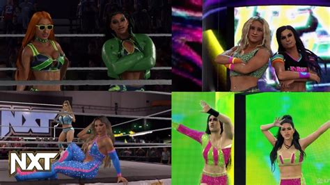 WWE 2K23 NXT WOMEN S TAG TEAM TURMOIL MATCH WINNERS FACES THE ICONICS