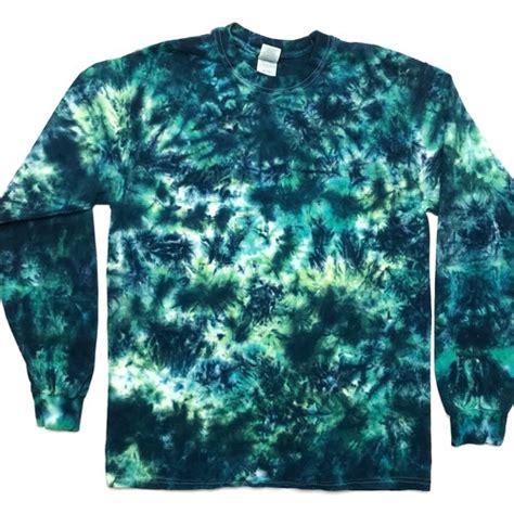 The Milky Way Long Sleeve Tie Dye T Shirt Etsy