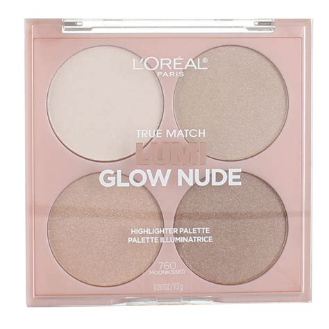 L Oreal True Match Lumi Glow Nude Highlighter Palette 760 Moonkissed