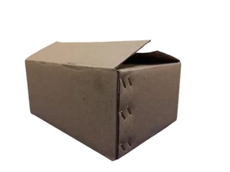 Brown Rectangular 5 Ply Thick Corrugated Carton Box 10 X 7 X 4 5