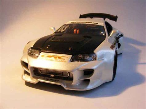 Diecast Model Cars Toyota Supra 1 18 Jada Toys Top Secret Kit Large