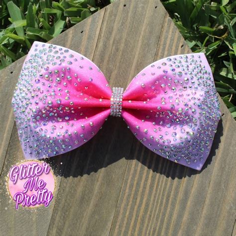 Hot Pink Cheer Bows Etsy