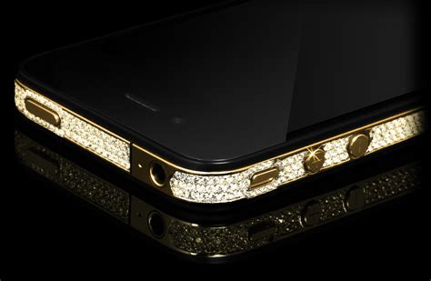 Bling Your Iphone 4 Swarovski Crystal Bezel Goldgenie Official Blog