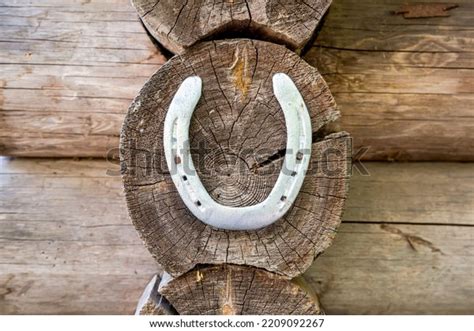 Hanging Lucky Horseshoe Photos And Images Shutterstock