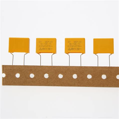 Mkp X V Type Metalized Polypropylene Film Capacitor China Mkp And X