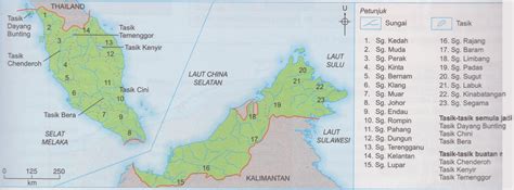 Senarai Sungai Terpanjang Di Malaysia