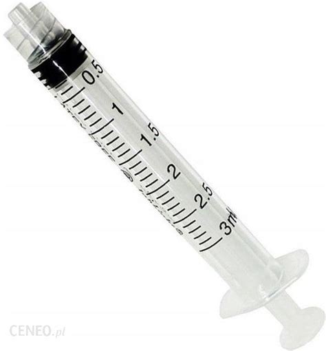 Drobne Akcesoria Medyczne Metier Medical Strzykawki 3ml Luer Lock Op