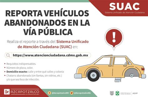 Azcapotzalco recolectará autos abandonados Aquí te decimos cómo