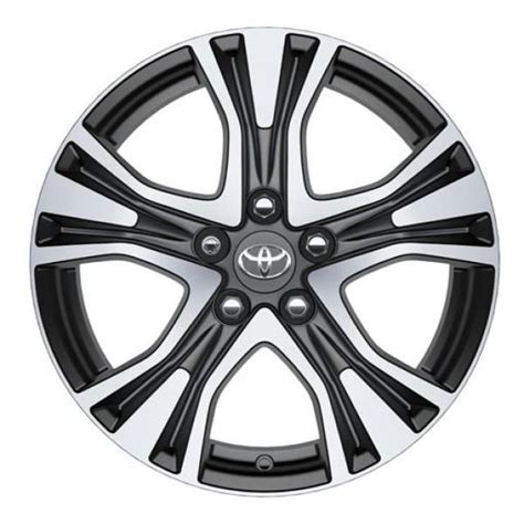 Genuine Toyota Rav4 Poseidon 17 Alloy Wheel Anthracite Machined