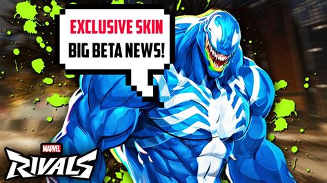 Earn Rare Venom Skin For Free Closed Beta Codes Marvel Rivals