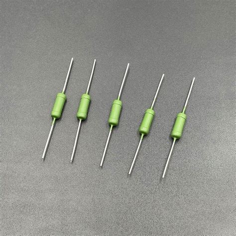 Pcs W Rj Ohm Tolerance Fixed Type Axial Leaded Wire Wound