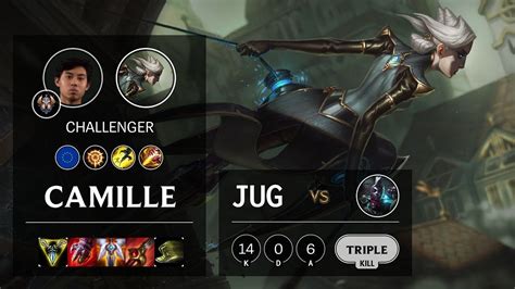 Camille Jungle Vs Ekko EUW Challenger Patch 10 7 YouTube