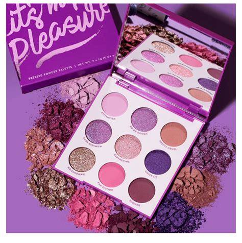 Colourpop Cosmetics Its My Pleasure Shadow Palette Blush Box