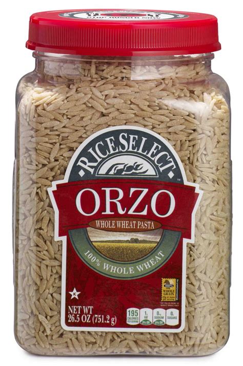 Riceselect Orzo Whole Wheat Pasta Blackwood Lane