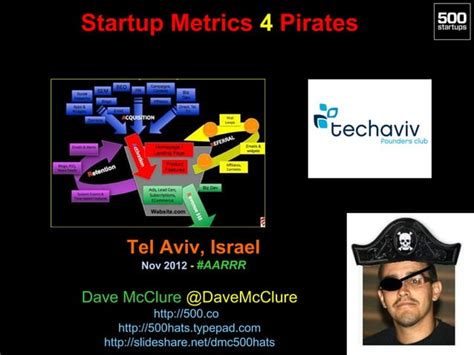 Startup Metrics For Pirates Nov 2012 PPT