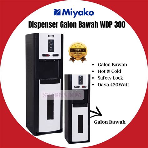 Miyako Dispenser Galon Bawah Wdp