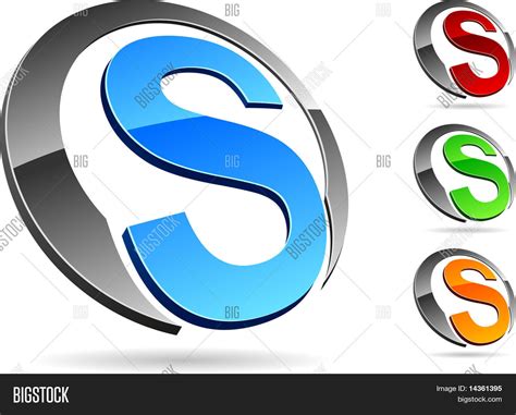 Letter "S" Symbol. Vector & Photo (Free Trial) | Bigstock