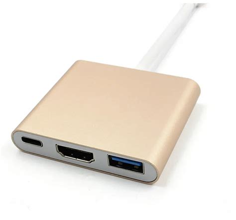 K Female Type C To Hdmi Usb Pd Converter With Mac In Usb To