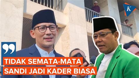 Ppp Belum Tentukan Jabatan Sandiaga Uno Akan Dibahas Di Rapimnas Youtube