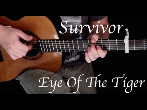 Kelly Valleau Eye Of The Tiger Survivor Fingerstyle Guitar