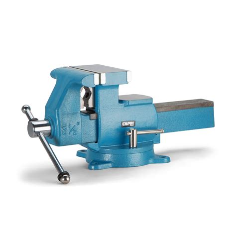 Reversible Bench Vise, Ductile Iron 6 1/2" - Capri Tools