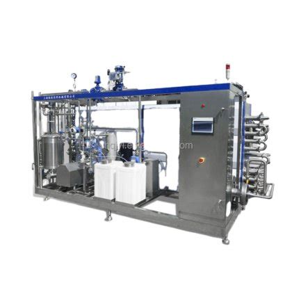 Tubular Uht Sterilizer Machine For Beer And Milk Esl Long Life Dairy