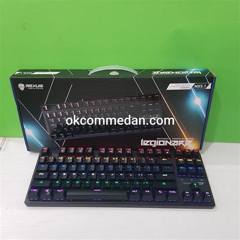 Jual Keyboard Mechanical Gaming Rexus MX5 1 Legionare Shopee Indonesia