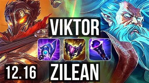 VIKTOR Vs ZILEAN MID 66 Winrate 10 3 11 Godlike EUW Master