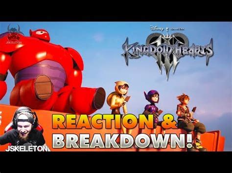 KINGDOM HEARTS 3 TGS Big Hero 6 Trailer REACTION IN DEPTH BREAKDOWN