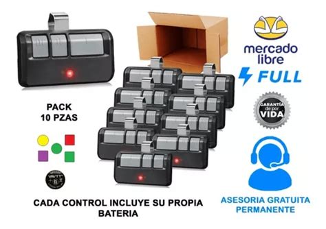 10 Controles Multifrecuencia New 893 Max Merik Liftmaster