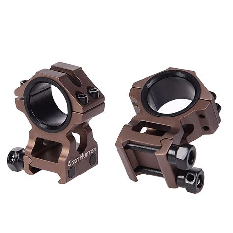 High Profile Picatinny Scope Rings 1 inch/30mm Dual Rings Scope Mounts ...