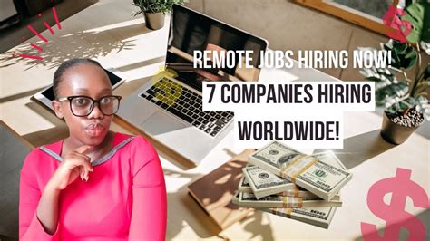 Remote Jobs Hiring Now Work From Anywhere Companies Hiring