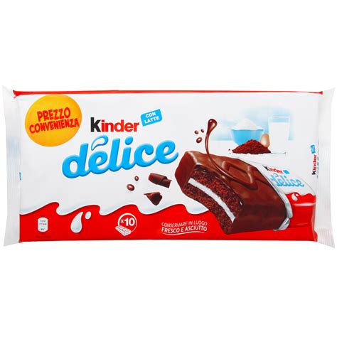 Kinder Delice 10er Online Kaufen Im World Of Sweets Shop