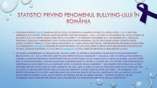 Bullying Ul Si Funda Violet Sau Victimele Violentei Nov