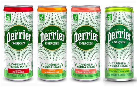 Et de 4 parfums pour Perrier Energize GIE La Boîte Boisson