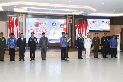 Pemkot Jadi Inspektur Upacara Peringatan Hari Lahir Pancasila Rudi