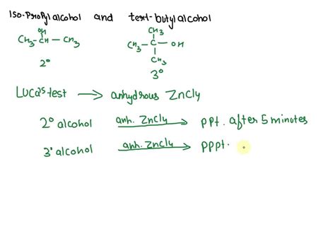 Solved Suggest A Simple Chemical Test That Will Differentiate Between