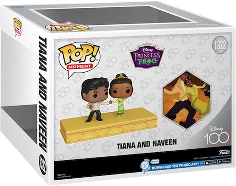 Funko Pop Moment Disney Tiana And Naveen Dancing To Release