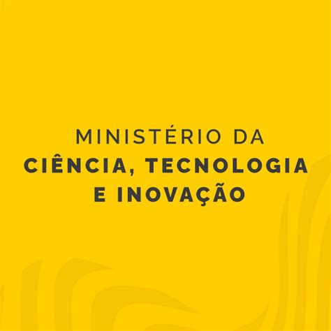 Ministério Da Ciência Tecnologia Inovações E Comunicações Youtube