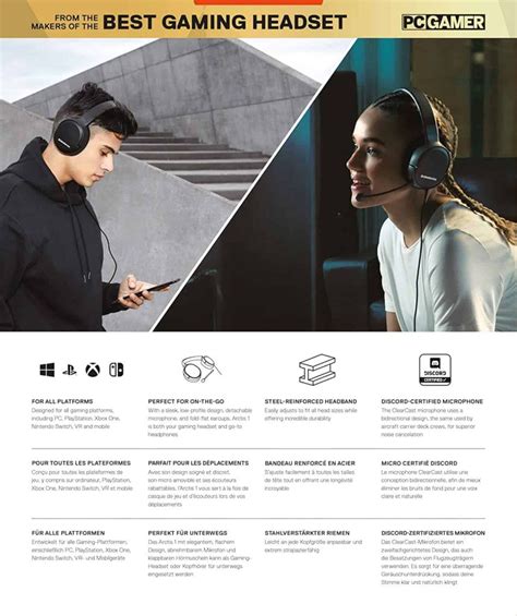 Netcodex Ph Steelseries Arctis All Platform Wired Gaming Headset