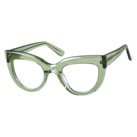 Green Cat Eye Glasses 4412624 Zenni Optical Eyeglasses In 2021