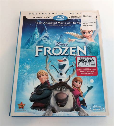 Disney Frozen Dvd Front Cover