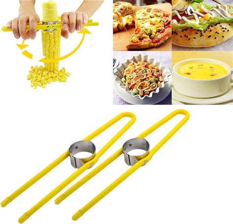 Amazon 2PCS Corn Peeler Corn Stripper Cob Stripper Tool